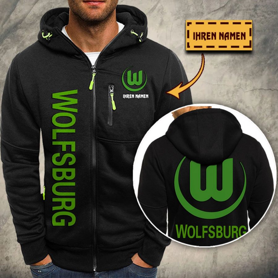 VfL Wolfsburg Kapuzensweatjacke – Bild 8