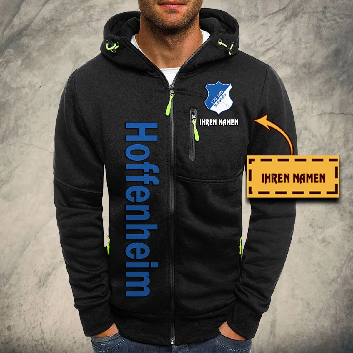TSG Hoffenheim Kapuzensweatjacke – Bild 2
