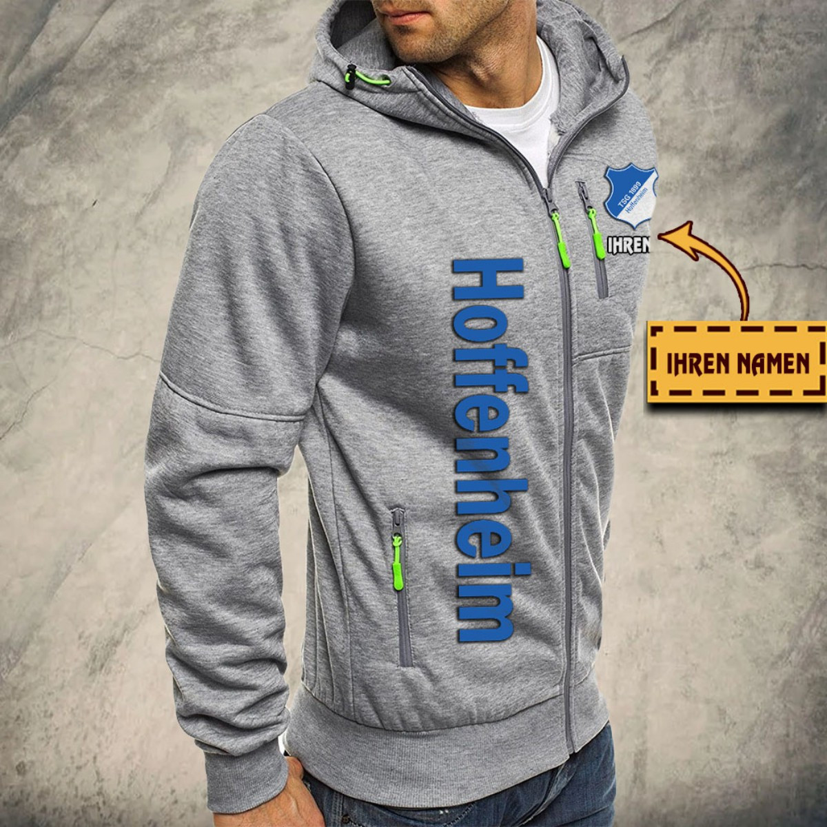 TSG Hoffenheim Kapuzensweatjacke – Bild 6