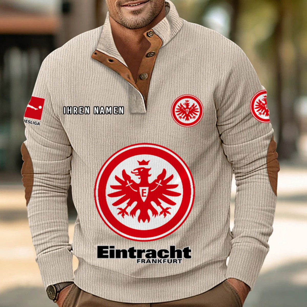 Eintracht Frankfurt Strickpullover – Bild 5