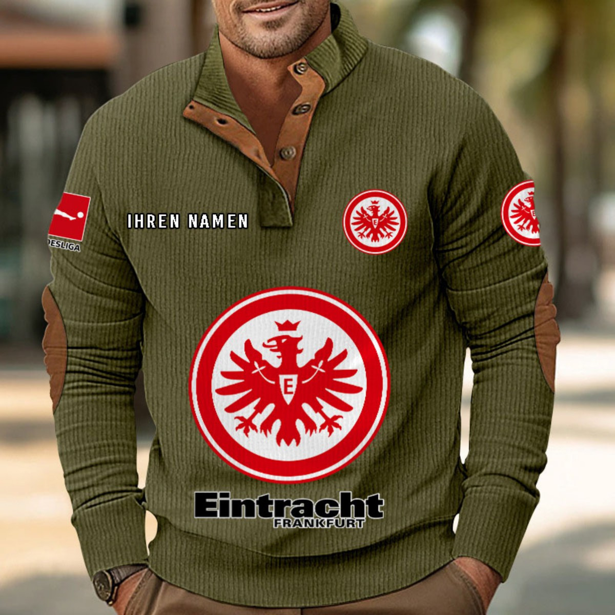 Eintracht Frankfurt Strickpullover – Bild 8