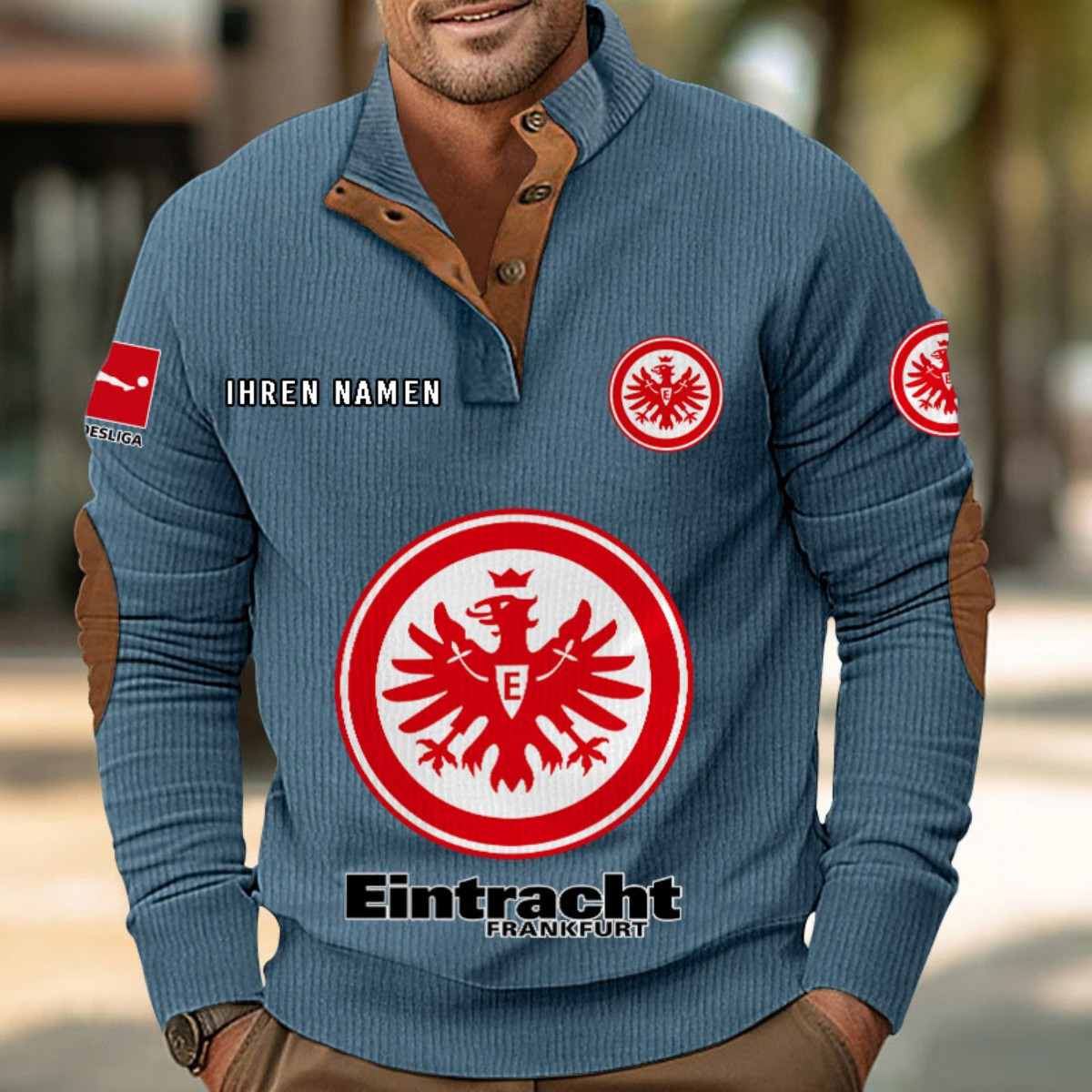 Eintracht Frankfurt Strickpullover – Bild 9