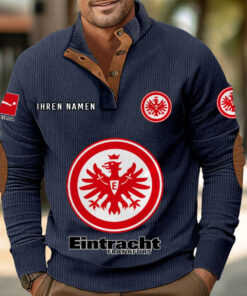 Alternative view of Eintracht Frankfurt Strickpullover