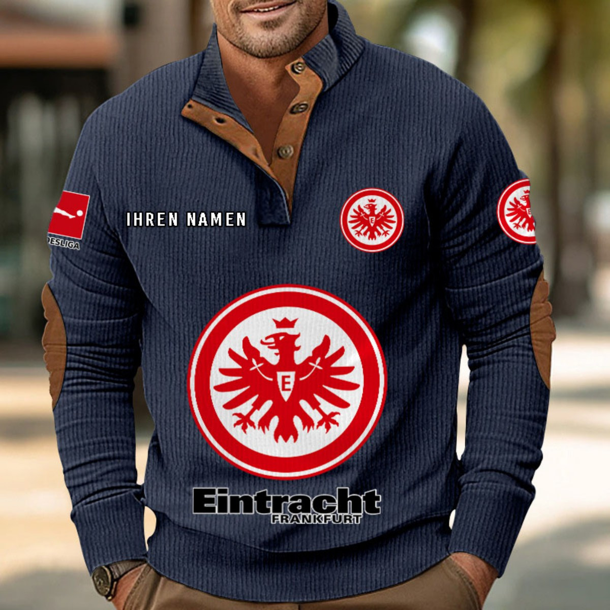 Eintracht Frankfurt Strickpullover – Bild 2