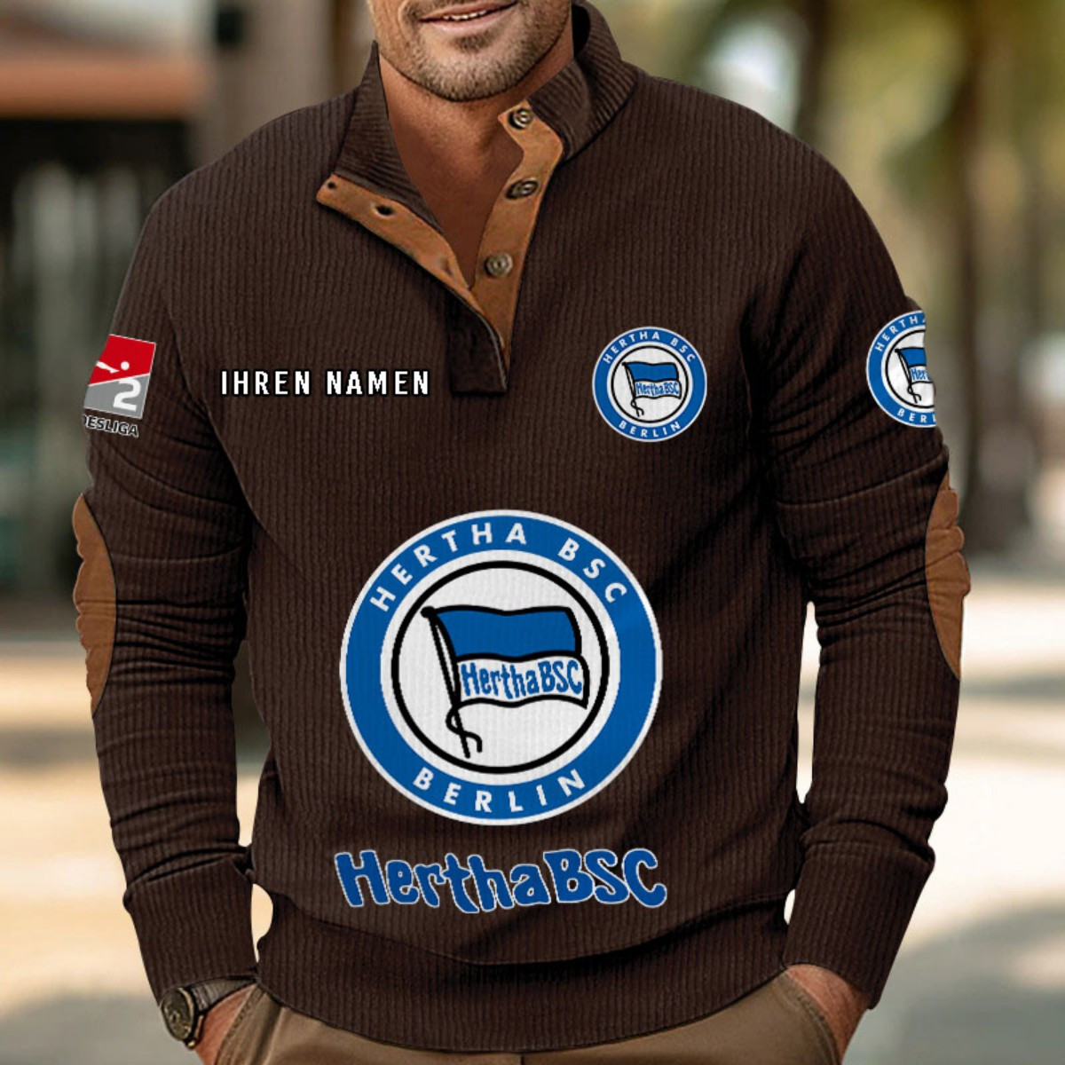 Hertha BSC Strickpullover – Bild 3