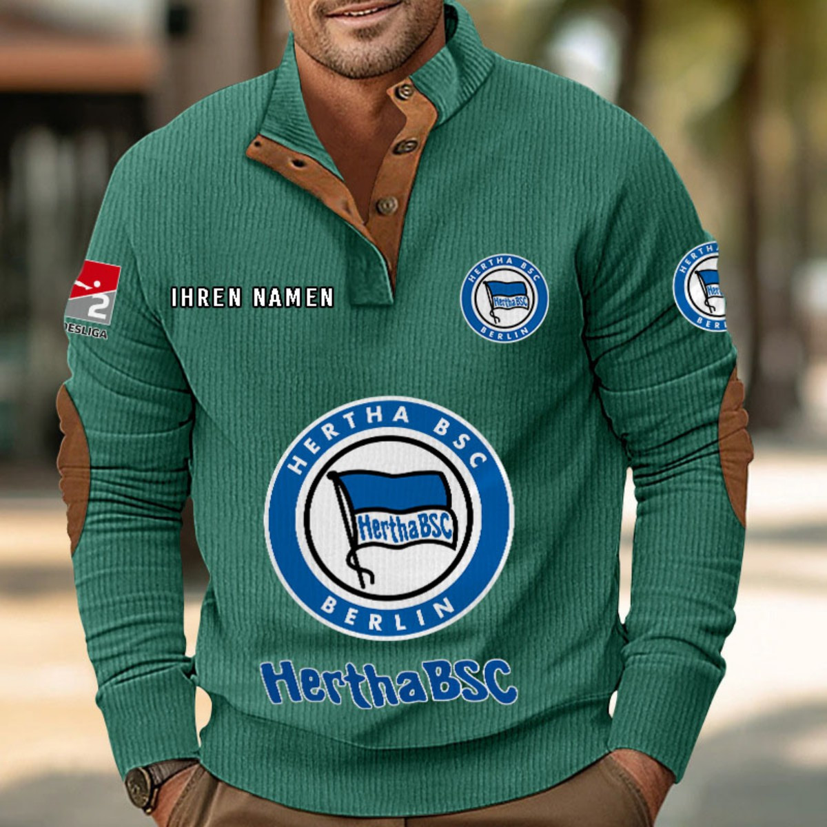 Hertha BSC Strickpullover – Bild 9