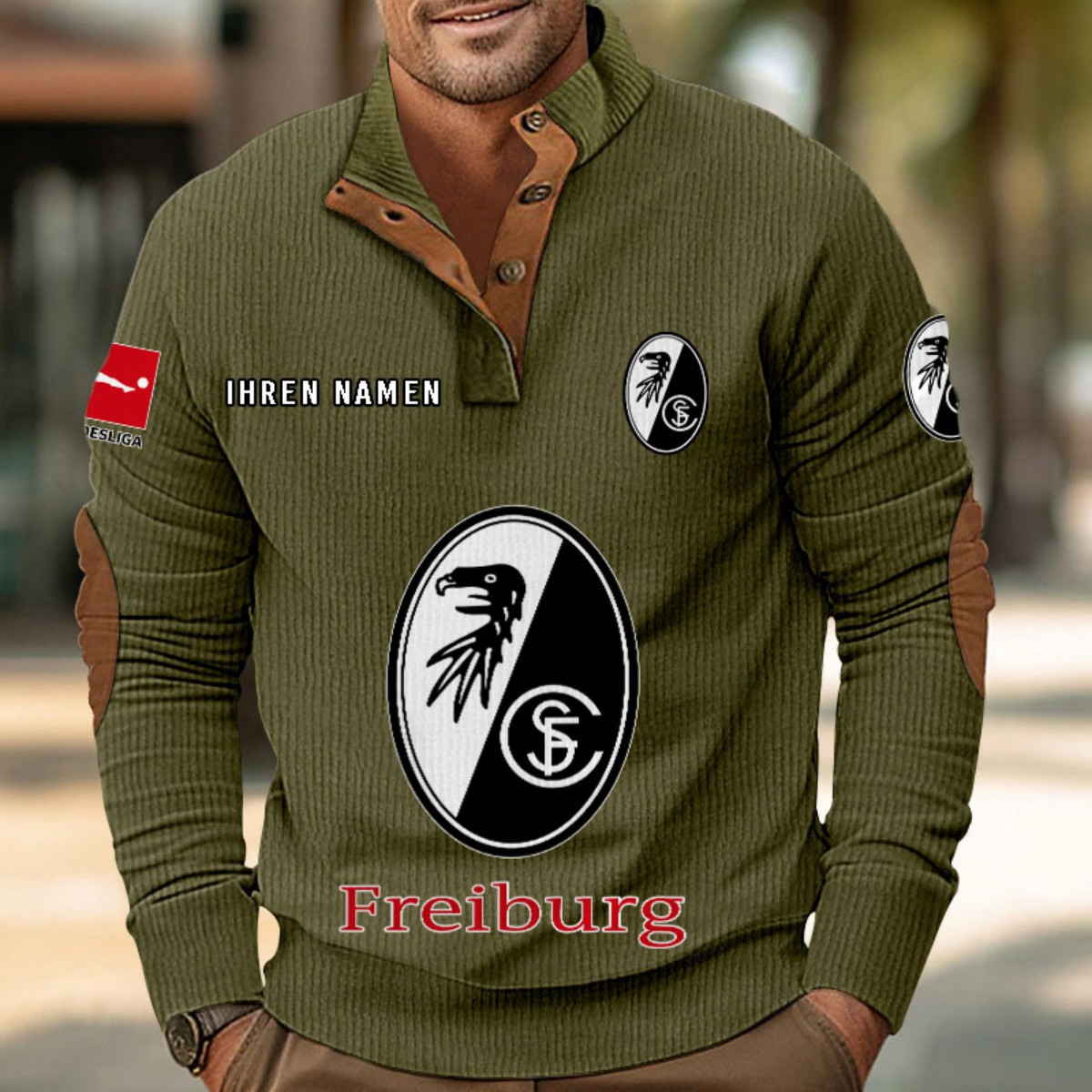 SC Freiburg Strickpullover – Bild 8