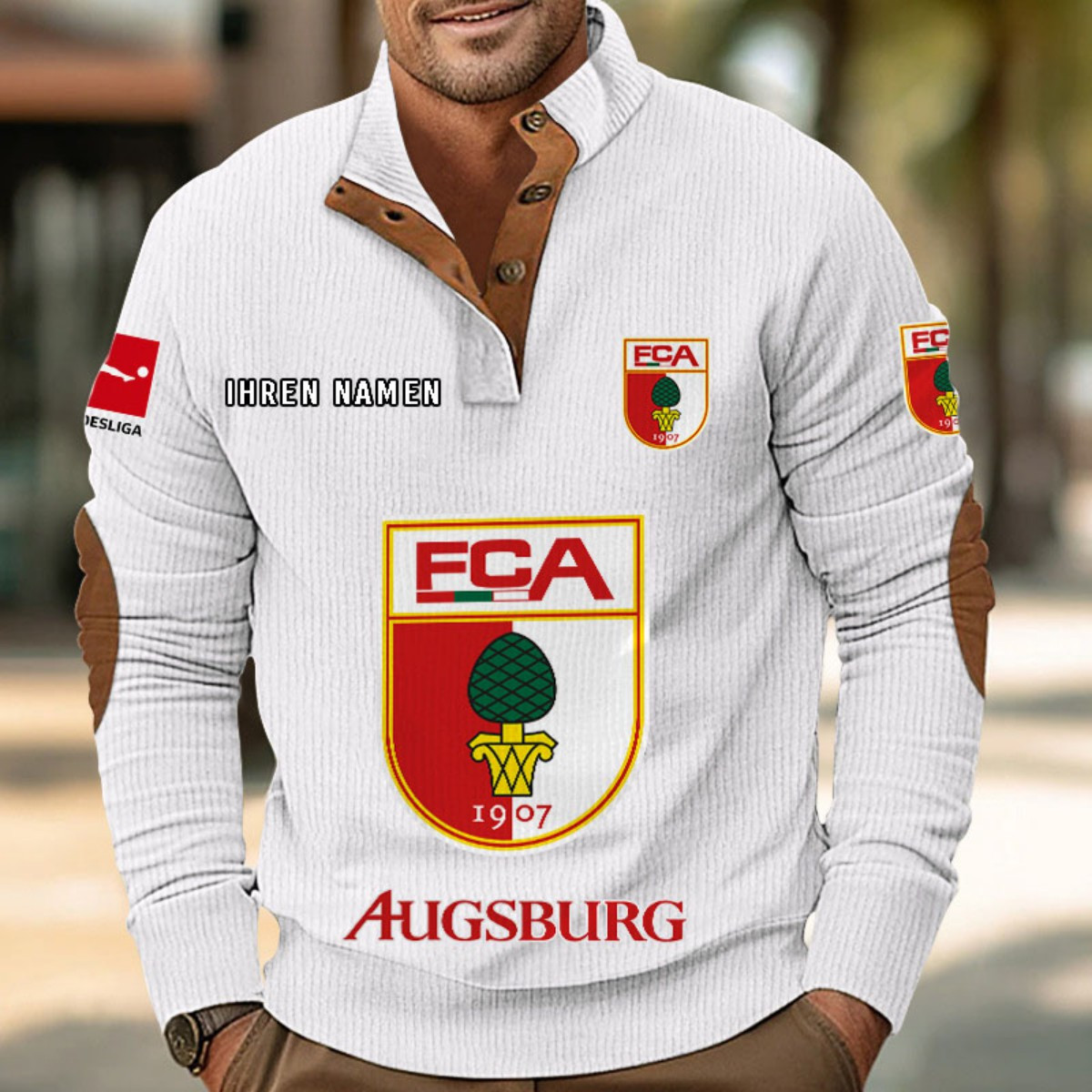 FC Augsburg Strickpullover – Bild 7