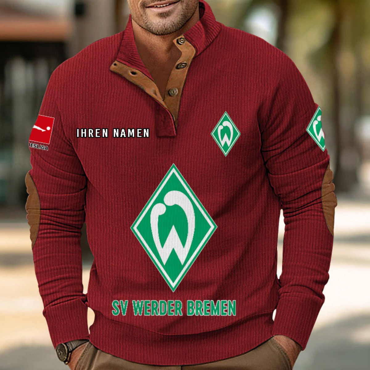 Werder Bremen Strickpullover – Bild 4