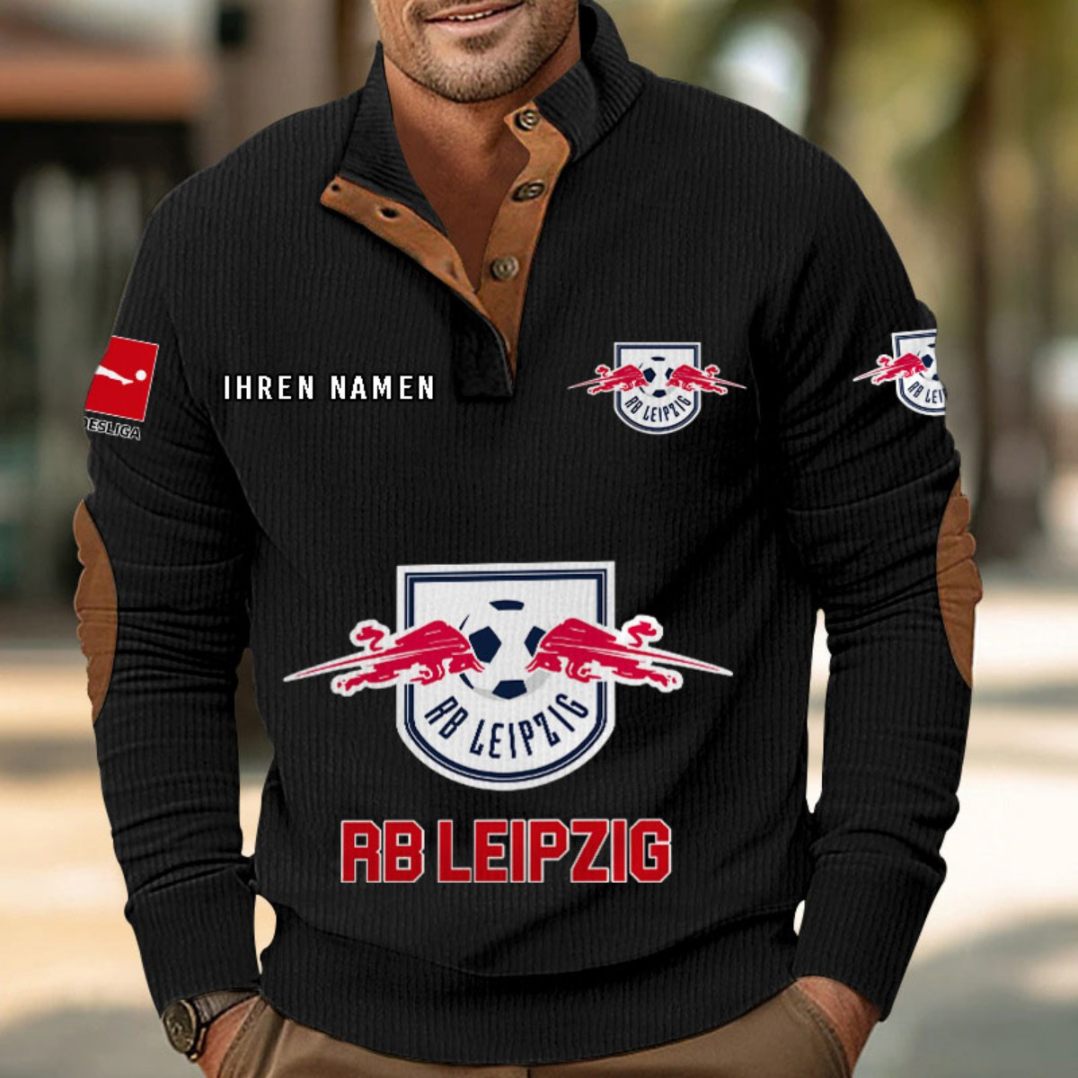 RB Leipzig Strickpullover – Bild 3