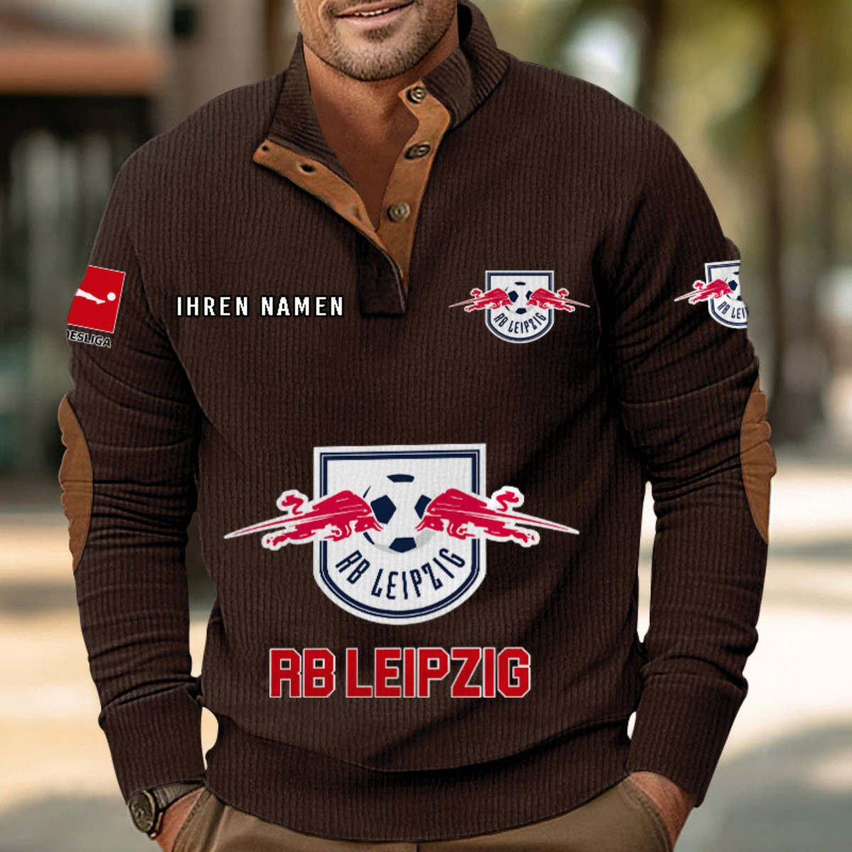 RB Leipzig Strickpullover – Bild 4