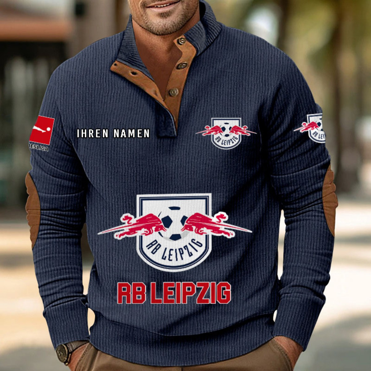 RB Leipzig Strickpullover – Bild 2