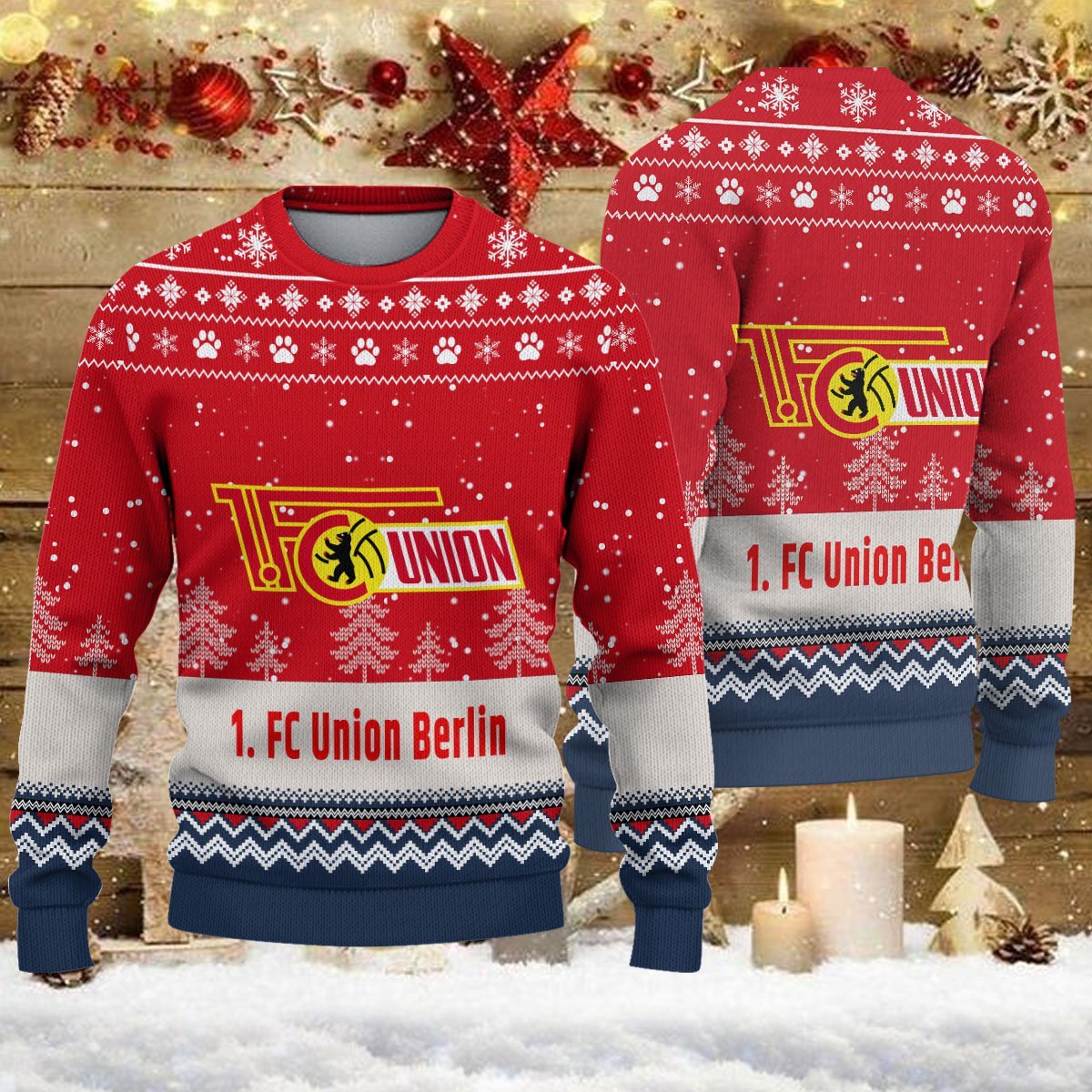 Weihnachtspullover Union Berlin – Ugly Christmas Sweater