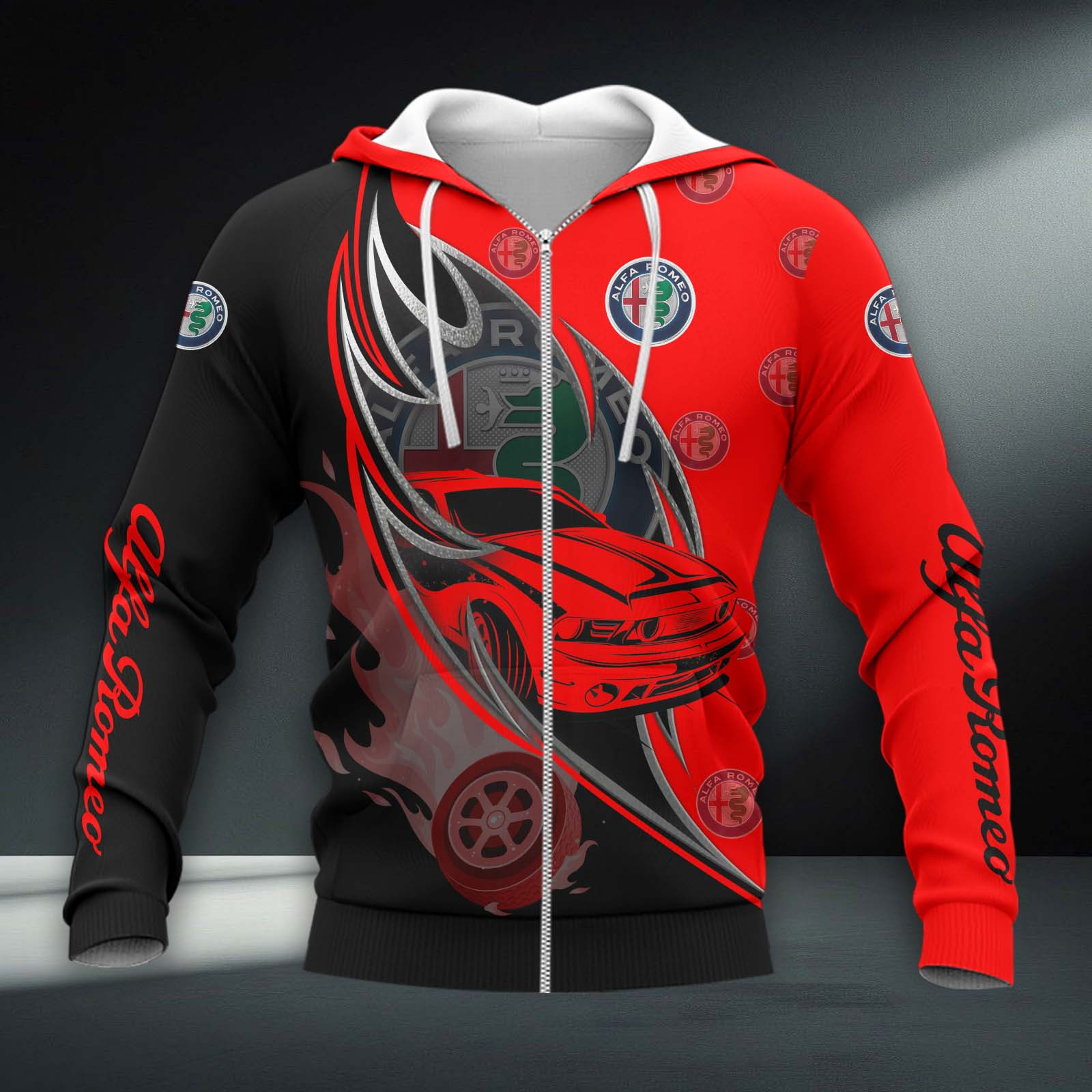 Alfa Romeo Hoodie Zip