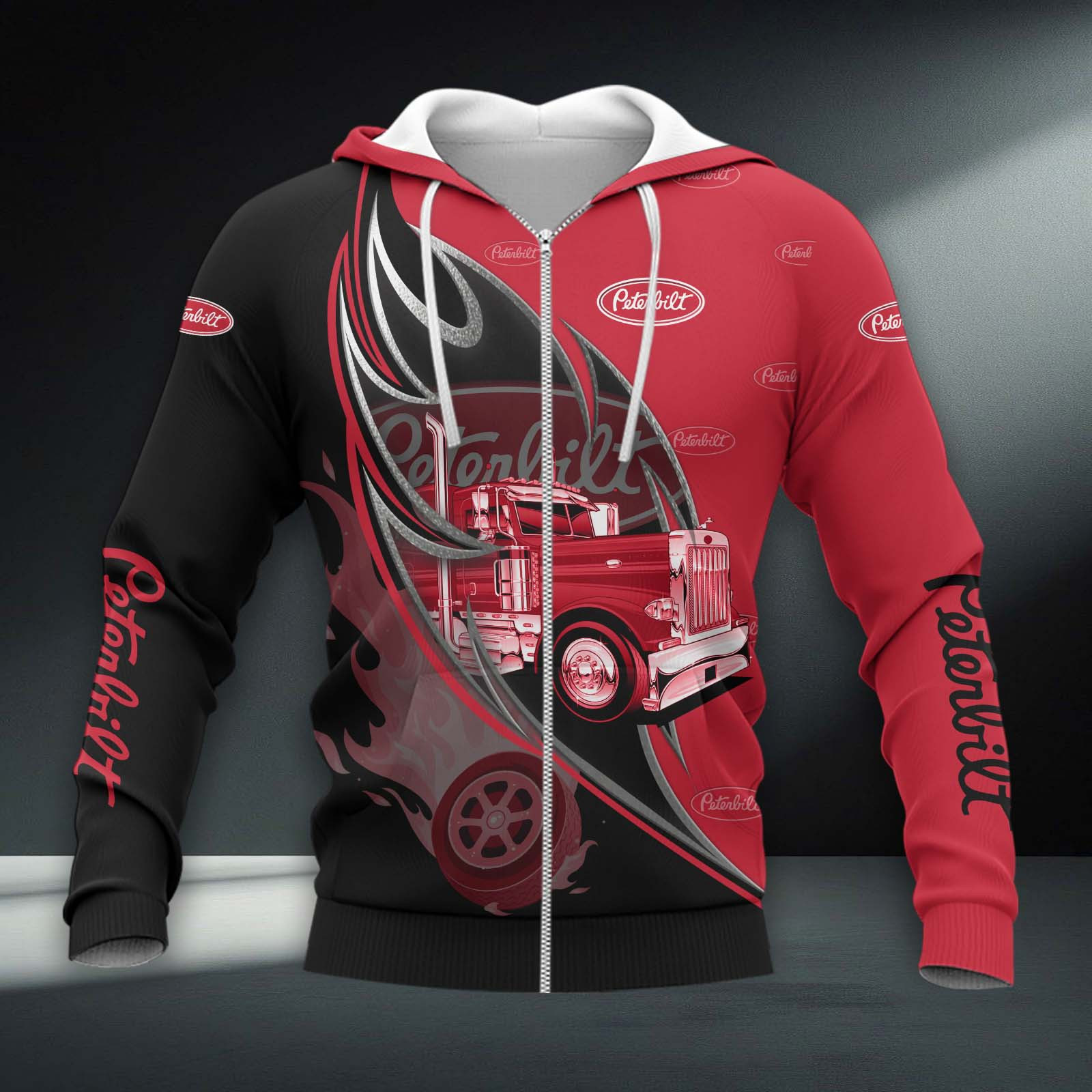 Peterbilt Hoodie Zip