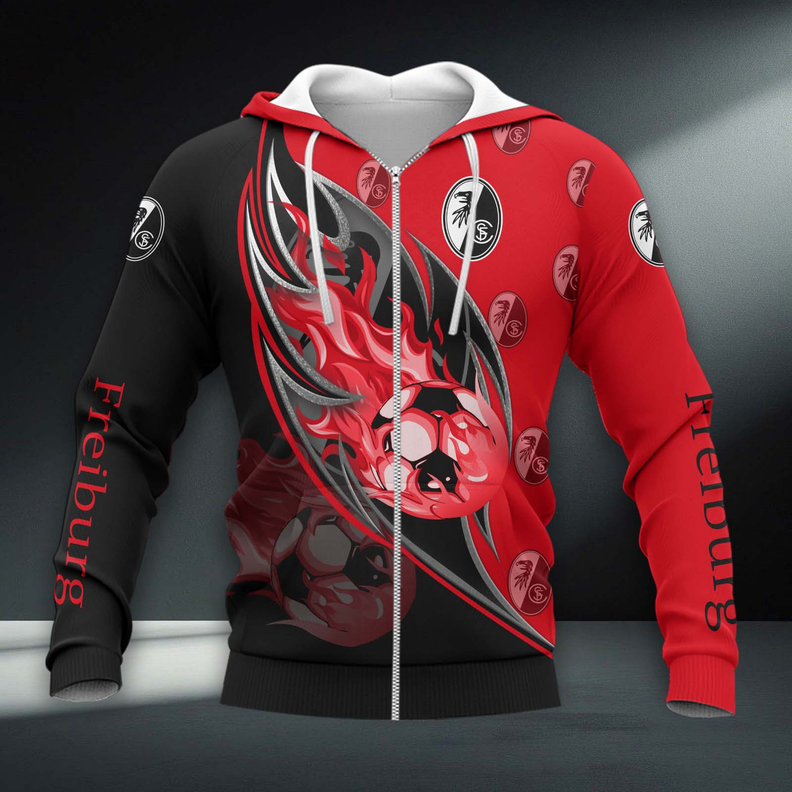 SC Freiburg Hoodie Zip