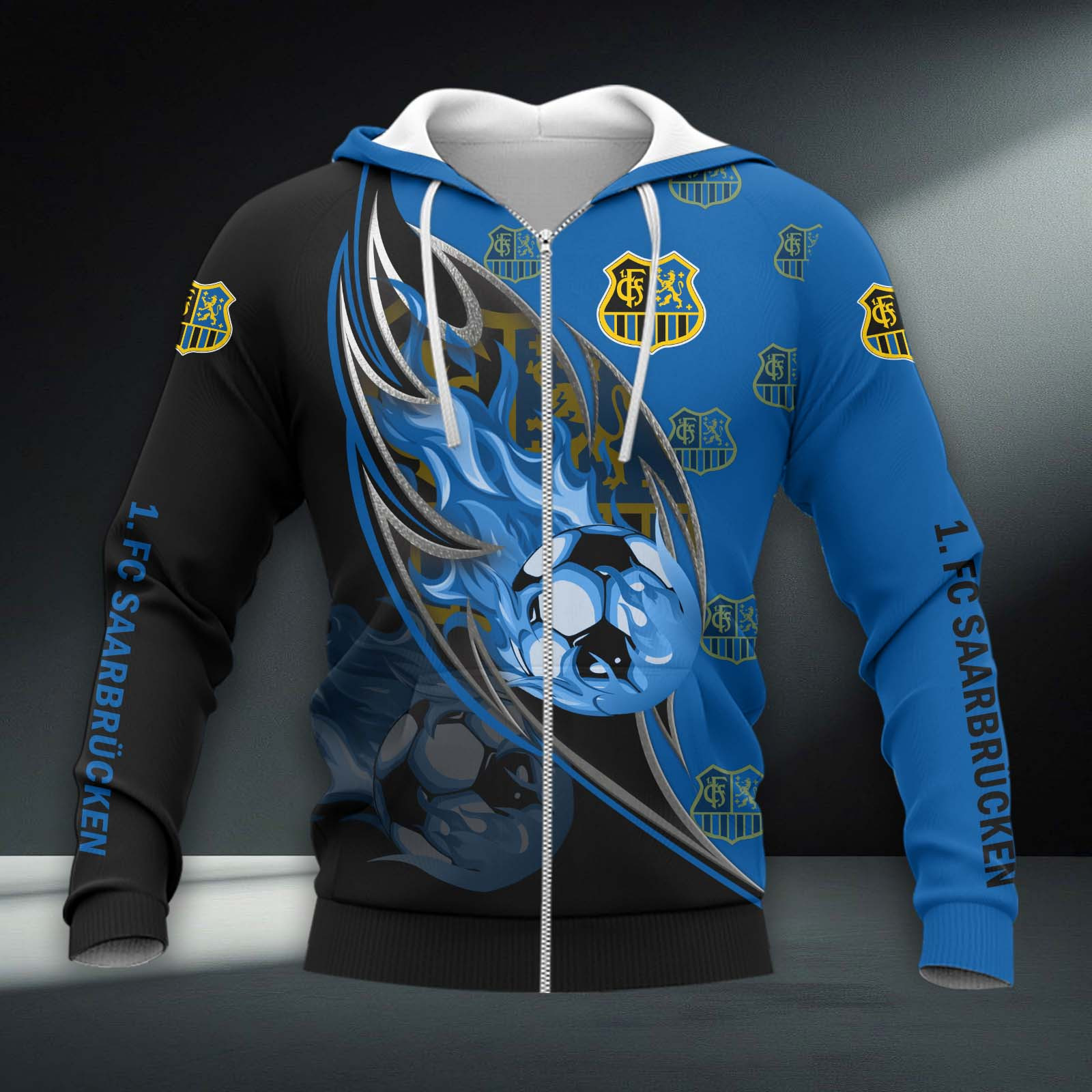 1. FC Saarbrucken Hoodie Zip