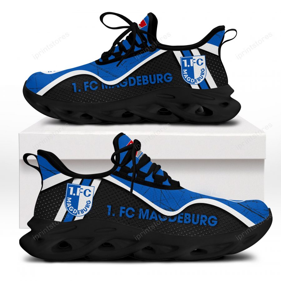 FC Magdeburg Kratzfester Vintage-Stil Schuhe – Bild 3