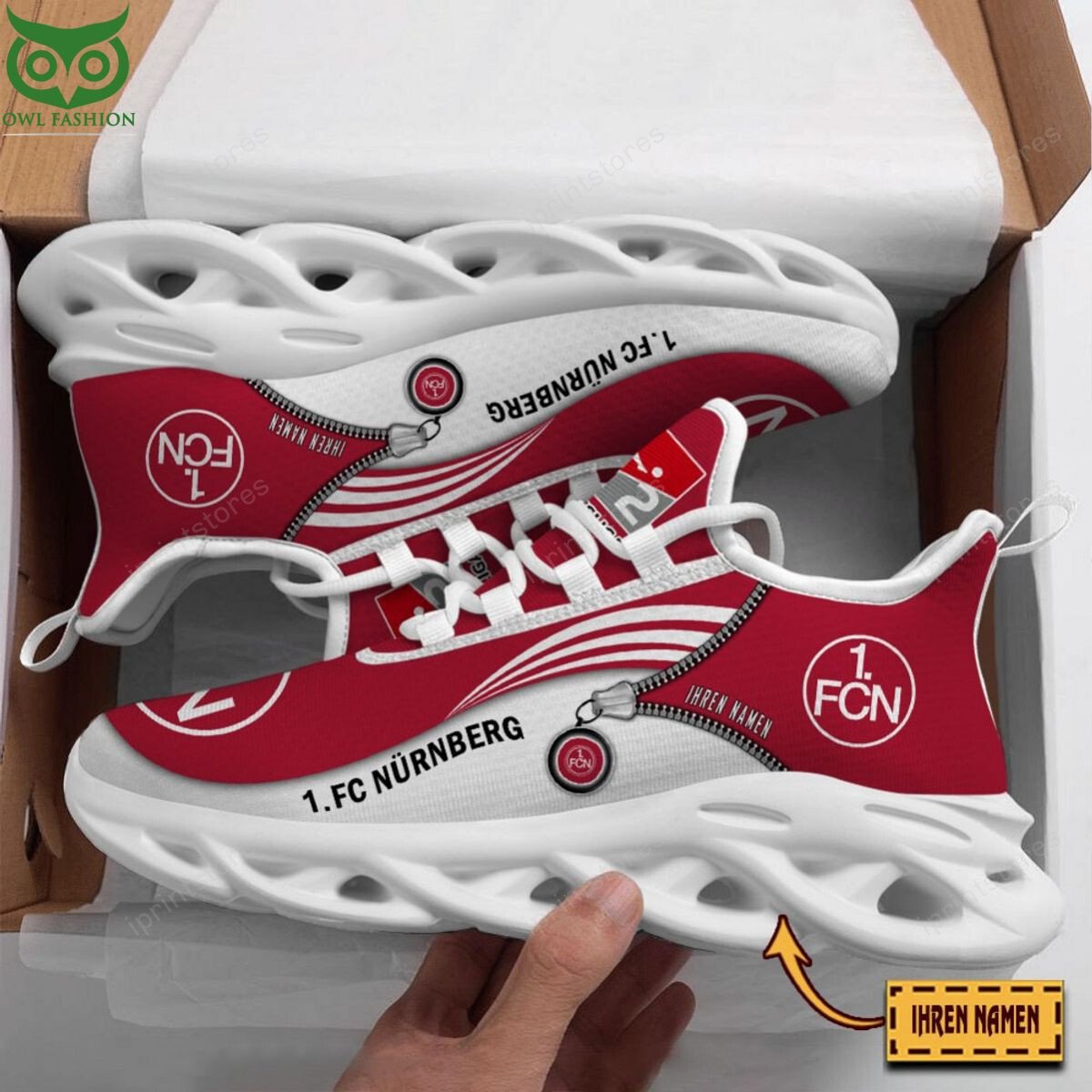 Bayer 04 Leverkusen Rot Schwarz Schuhe – Bild 2