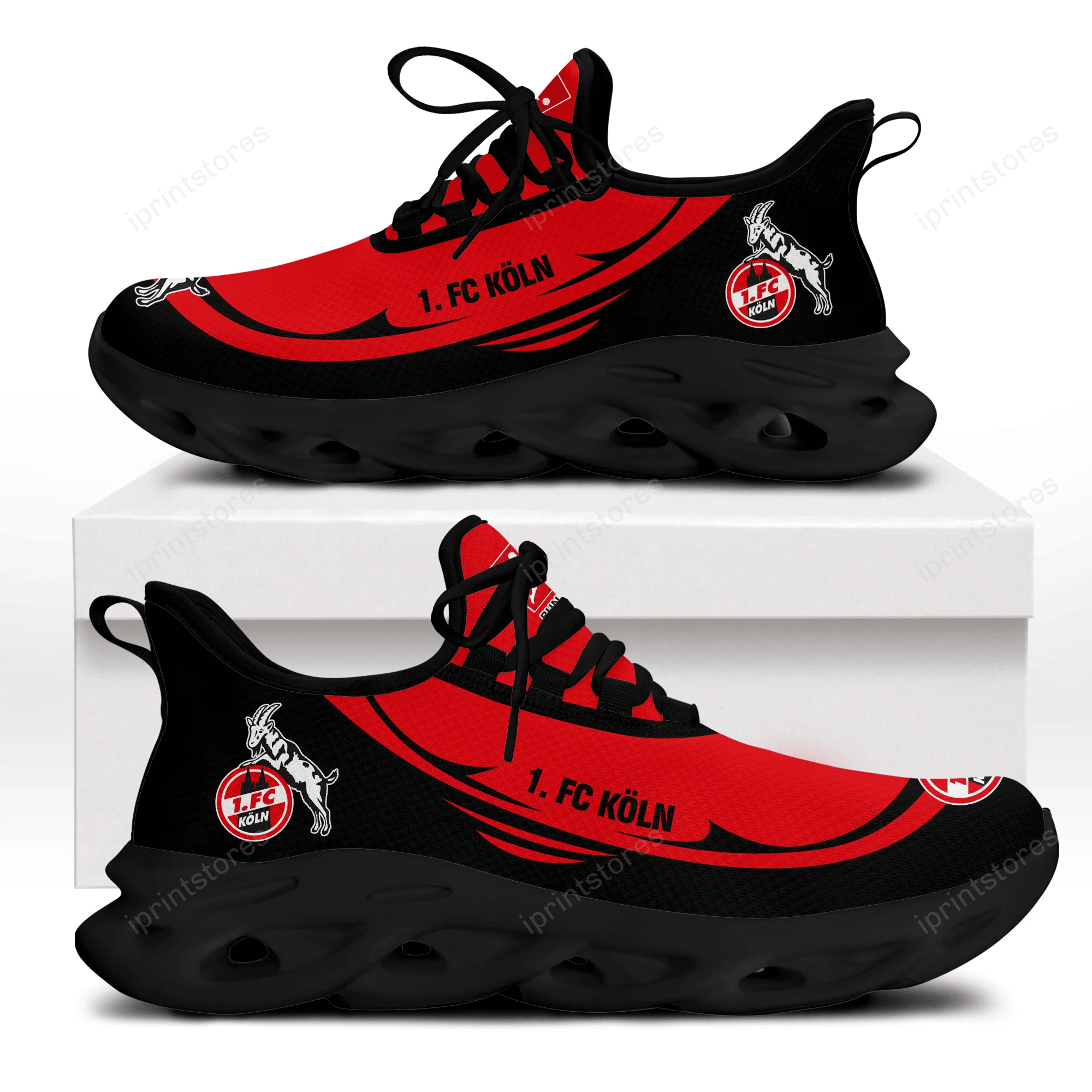 Bayer 04 Leverkusen Rot Schwarz Schuhe