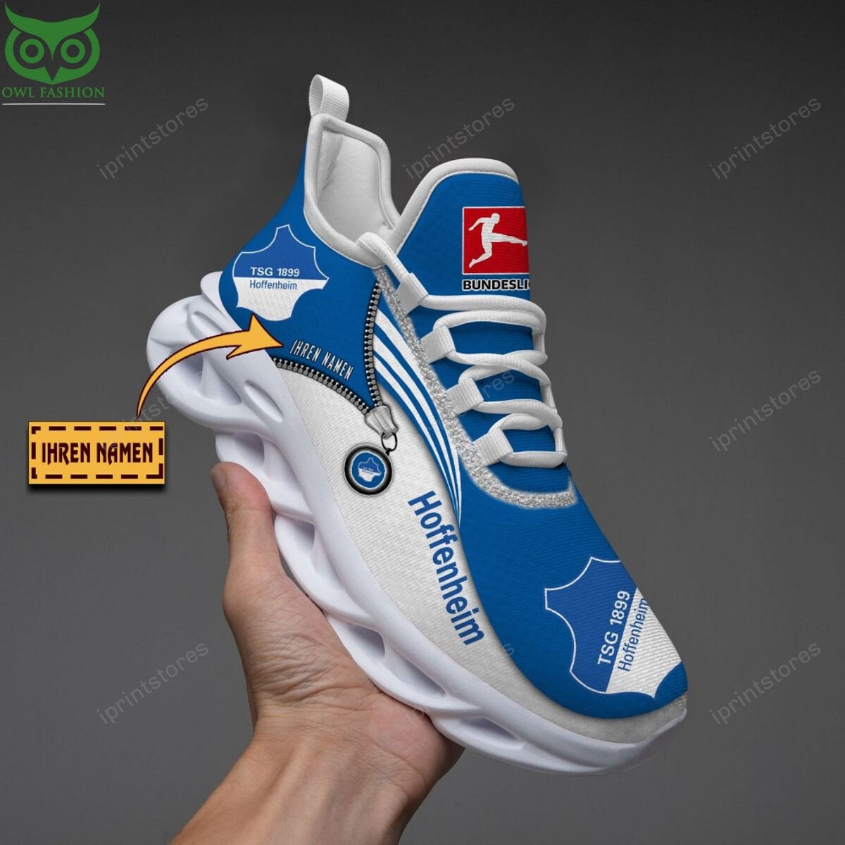 TSG Hoffenheim Reißverschlussmuster Schuhe