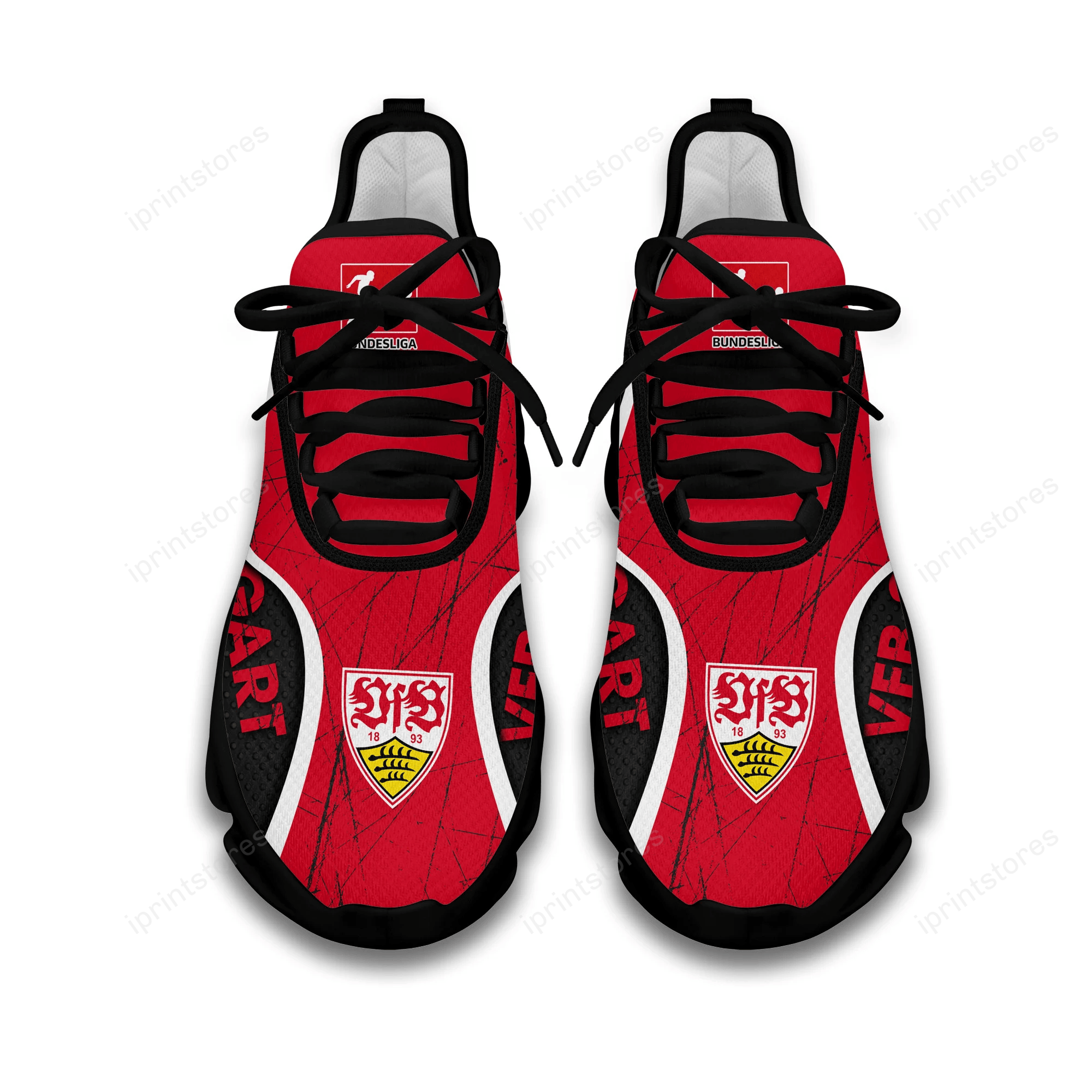 VfB Stuttgart Kratzfester Vintage-Stil Schuhe – Bild 2