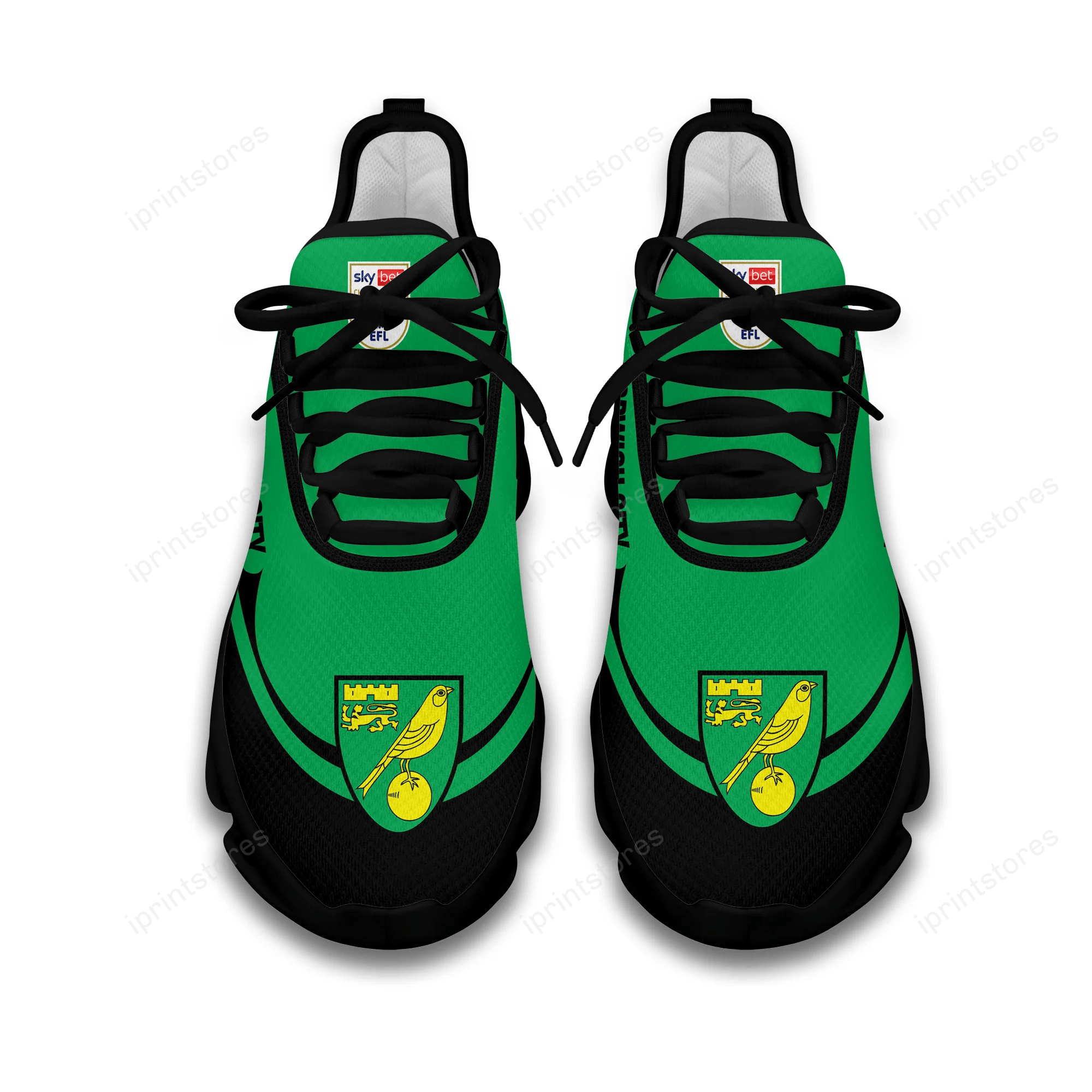 Norwich City F.C. Team-Logo Schuhe – Bild 2