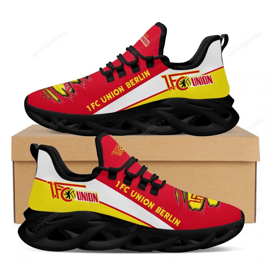 1. FC Union Berlin Logo Torn Pattern Schuhe – Bild 3