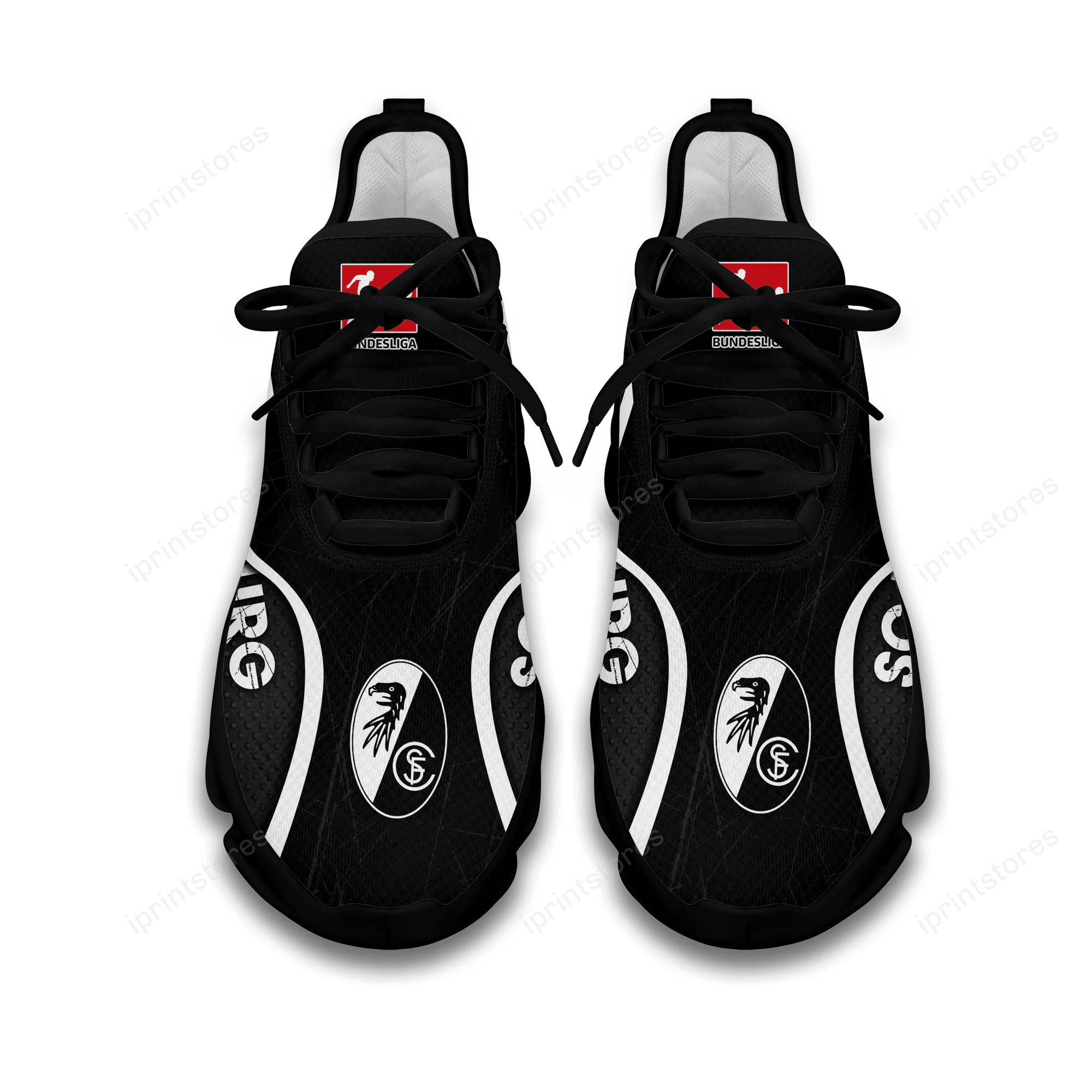 SC Freiburg Kratzfester Vintage-Stil Schuhe – Bild 2