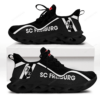 SC Freiburg Kratzfester Vintage-Stil Schuhe