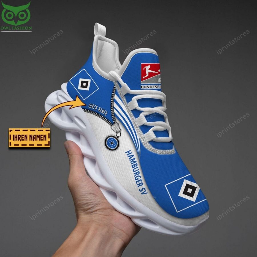 Hamburger SV Reißverschlussmuster Schuhe – Bild 3