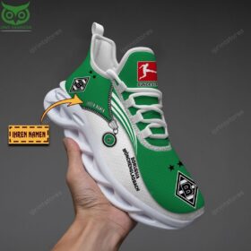 Borussia Mönchengladbach Reißverschlussmuster Schuhe