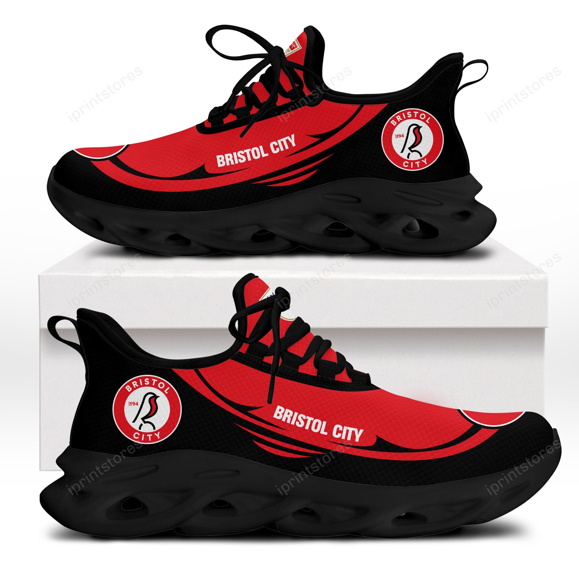 Bristol City F.C. Team-Logo Schuhe