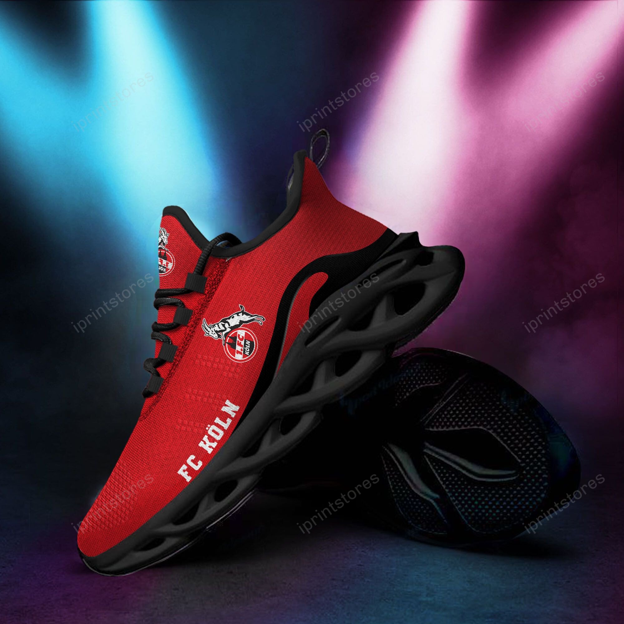 1. FC Köln Logomuster Schuhe