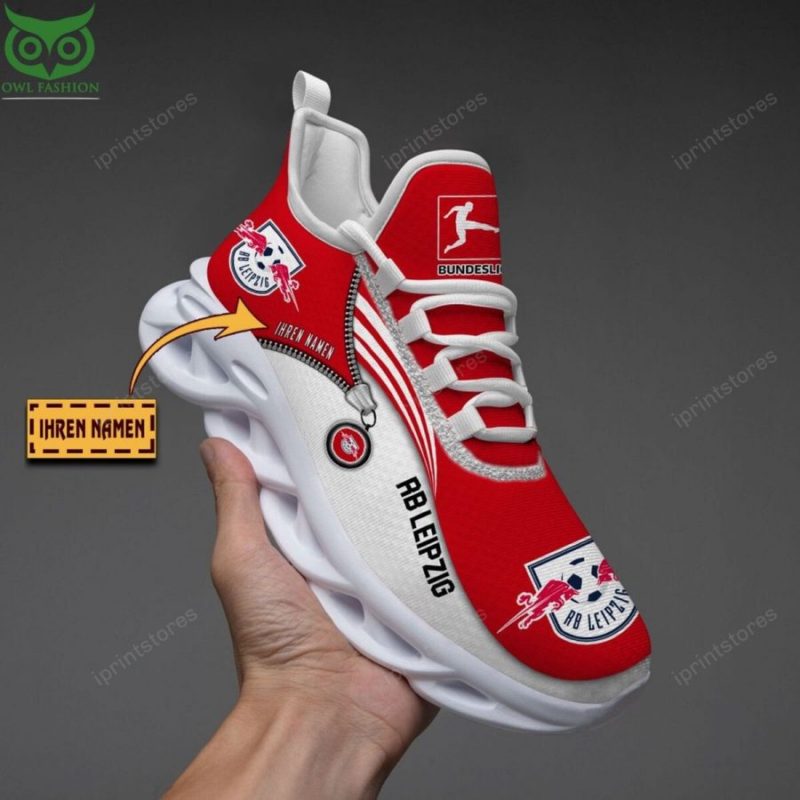 RB Leipzig Reißverschlussmuster Schuhe – Bild 3