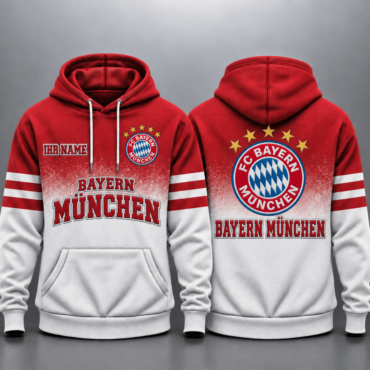 FC Bayern München Kapuzensweatshirt - FCB Ombré Hoodie
