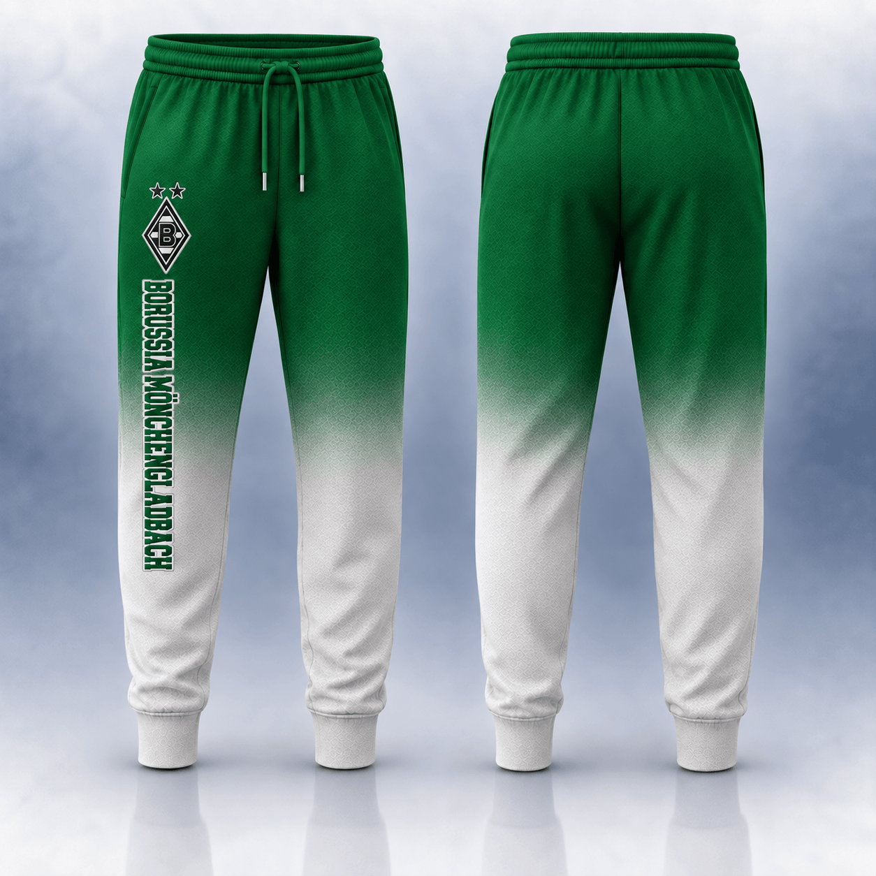 Borussia Mönchengladbach Kapuzensweatshirt - BMG Ombré Hoodie – Bild 2