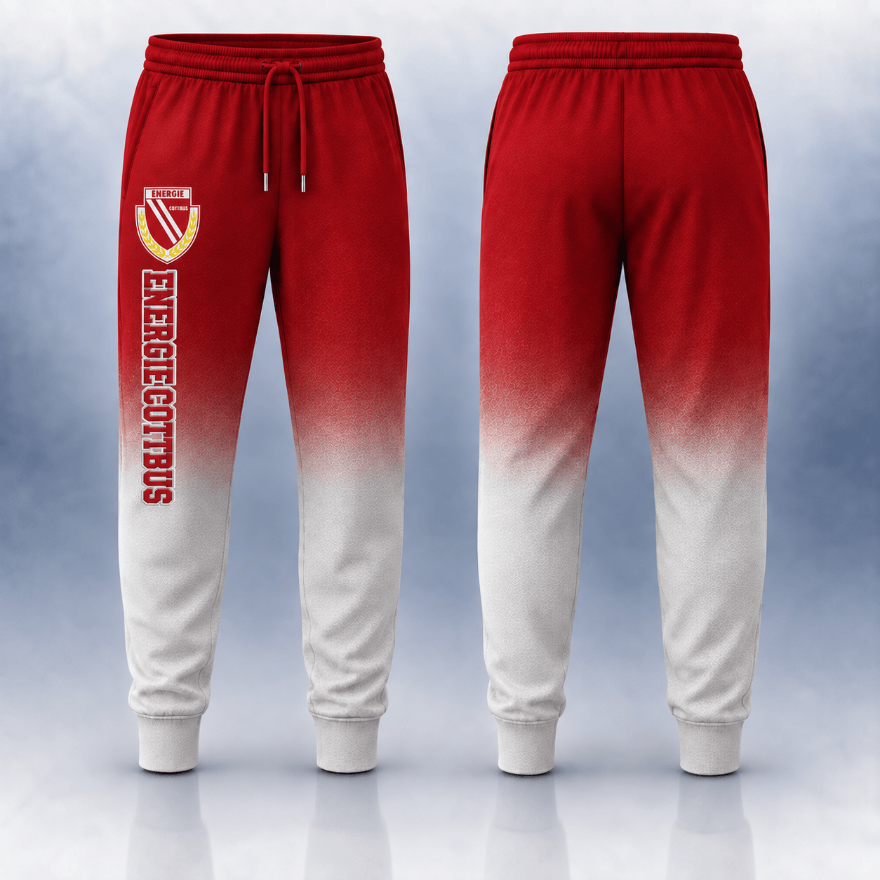 Energie Cottbus Kapuzensweatshirt - FCE Ombré Hoodie – Bild 2
