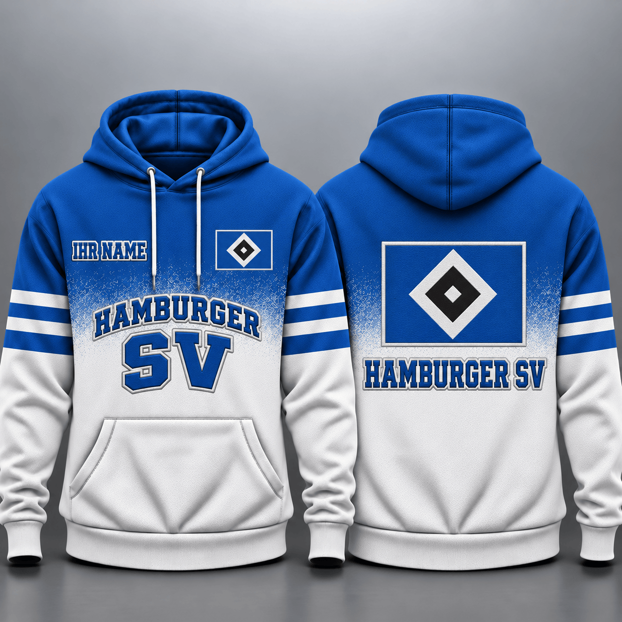 Hamburger SV Kapuzensweatshirt - HSV Ombré Hoodie
