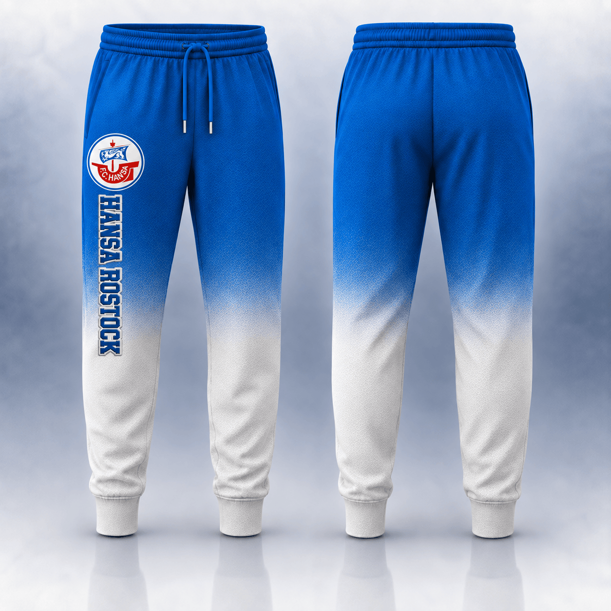 F.C. Hansa Rostock Kapuzensweatshirt - FCH Ombré Hoodie – Bild 2