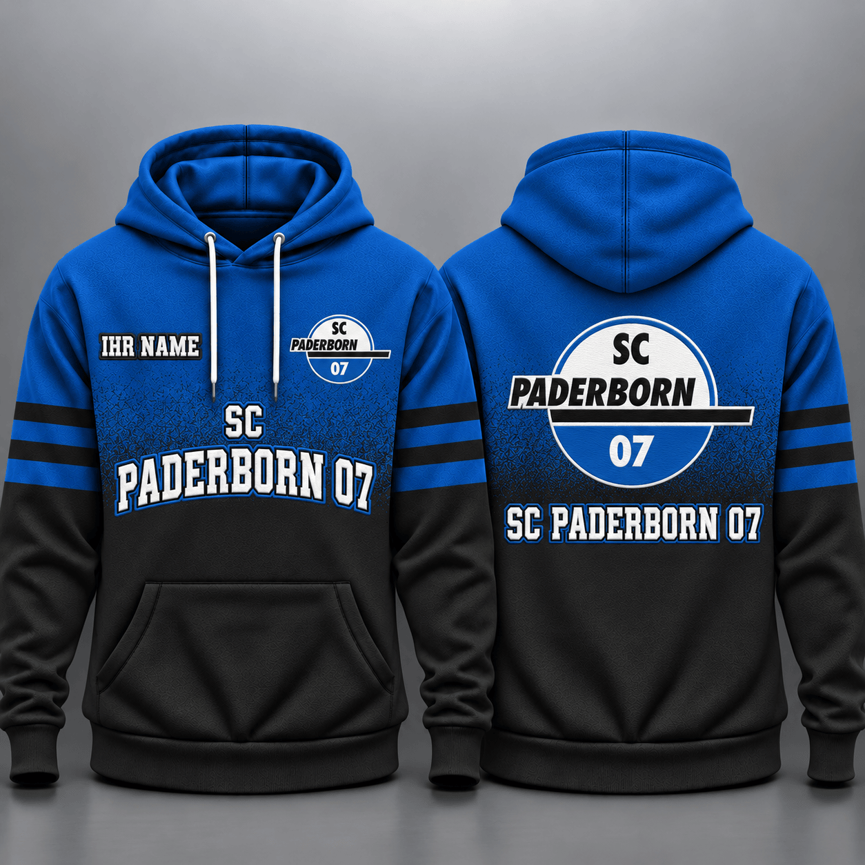 SC Paderborn Kapuzensweatshirt - SCP Ombré Hoodie