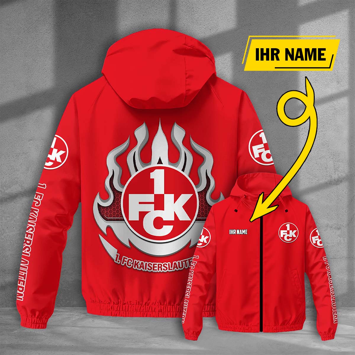 1. FC Kaiserslautern Windjacke - FCK Windbreaker – Bild 9
