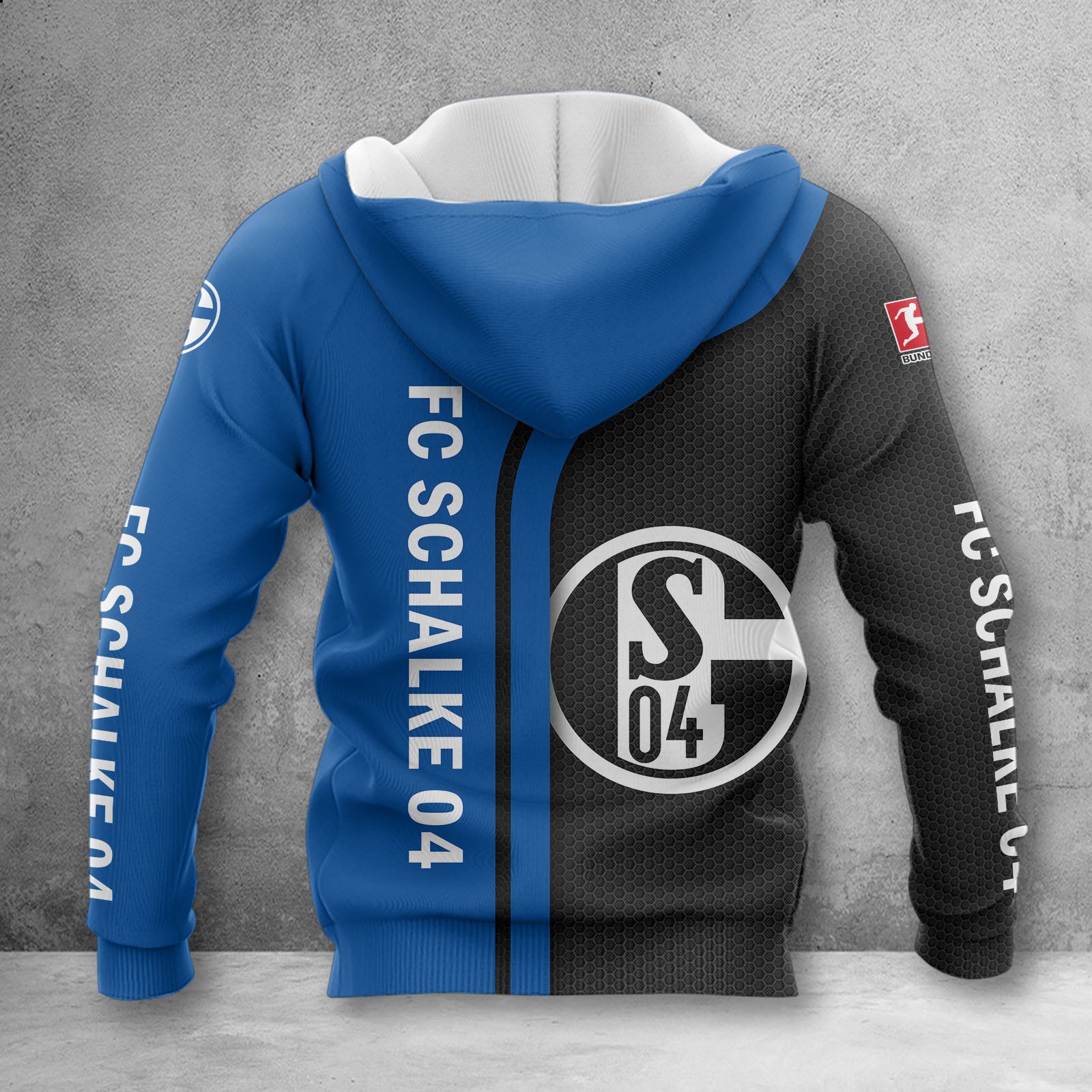 Schalke 04 Zip Hoodie – Bild 2