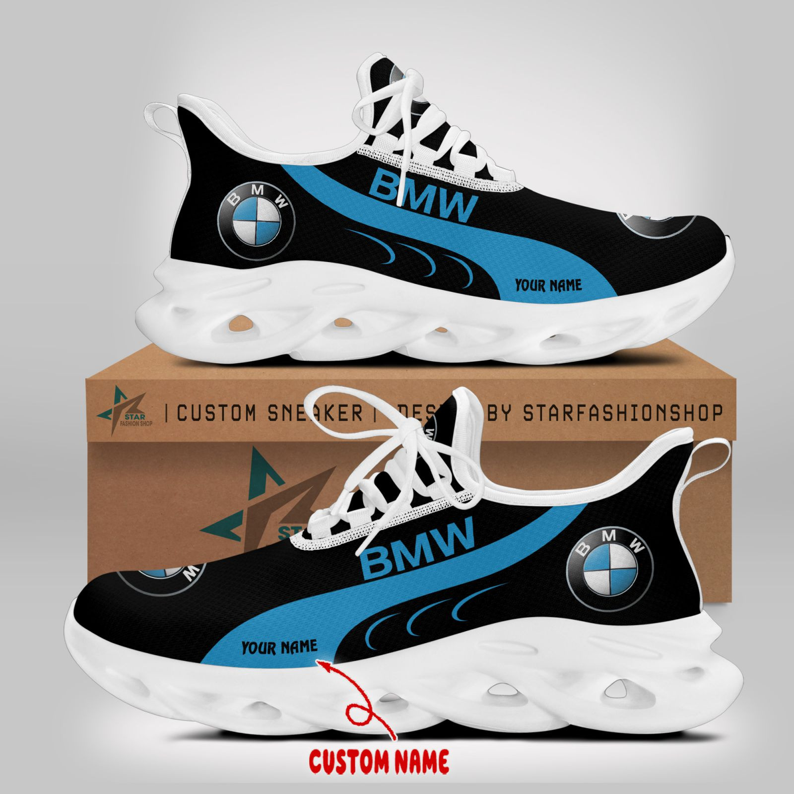 BMW Car Schuhe – Bild 2