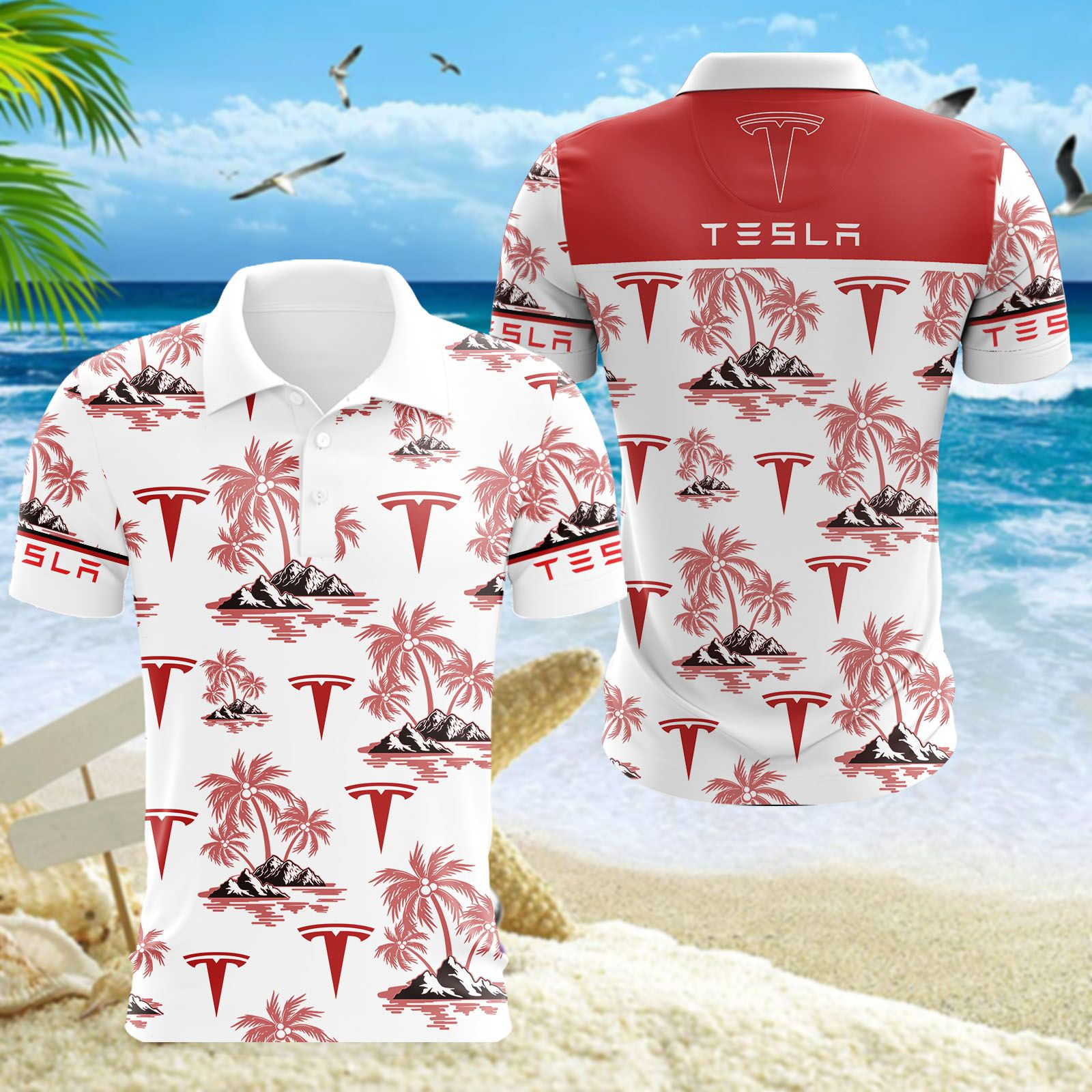 Tesla Poloshirt