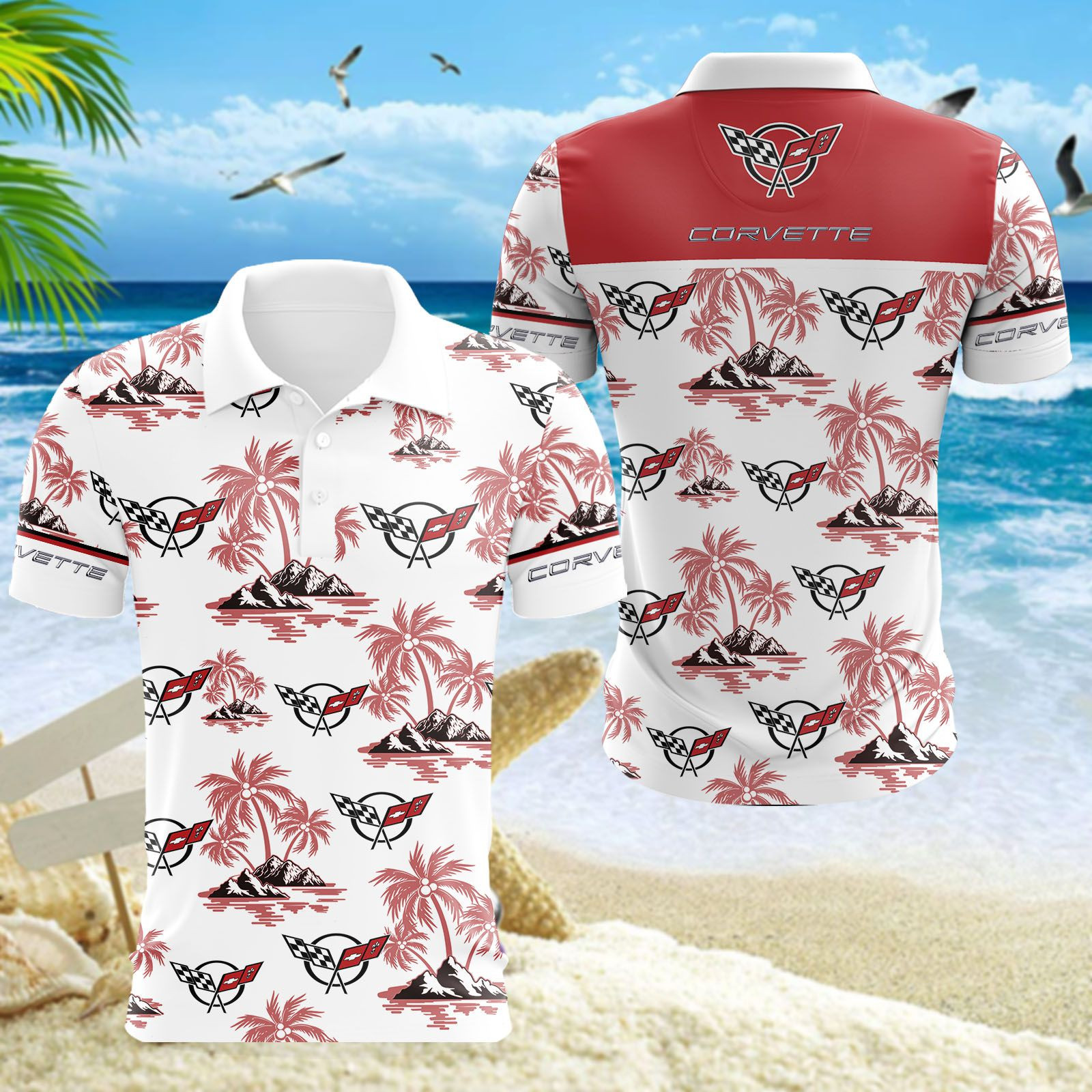 Corvette C5 Poloshirt