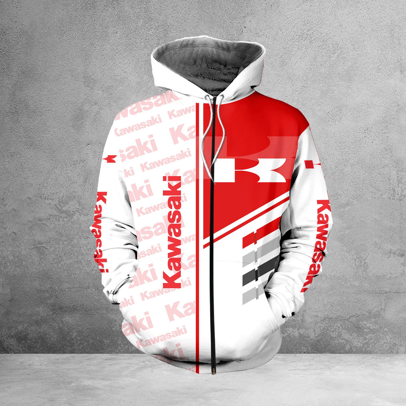 Kawasaki Zip Hoodie