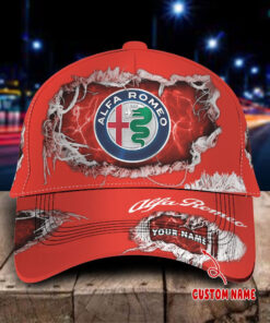 Alfa Romeo Red Basecap