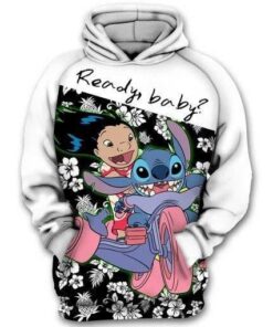Stitch Hoodie - Lilo & Stitch Disney 80
