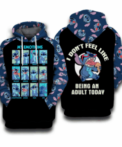 Stitch Hoodie - Lilo & Stitch Disney 76